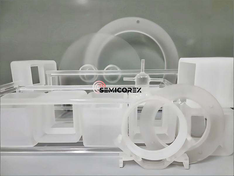 Apakah tekanan bahagian kaca kuarza