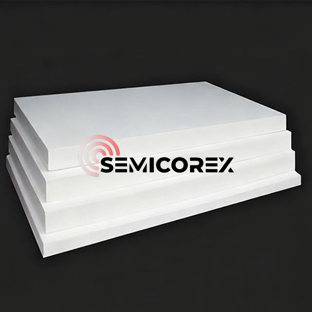 Papan fiberboard alumina polikristalin